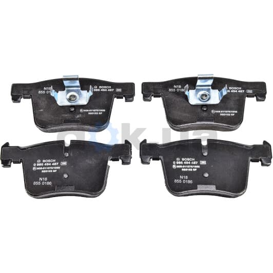 0 986 494 487 Bosch Гальмівні колодки