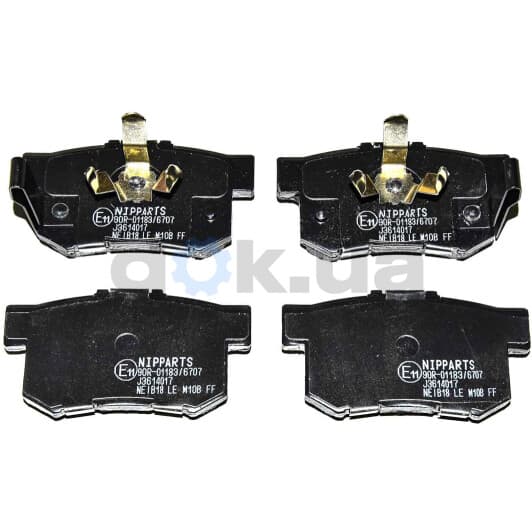 J3614017 Nipparts Гальмівні колодки