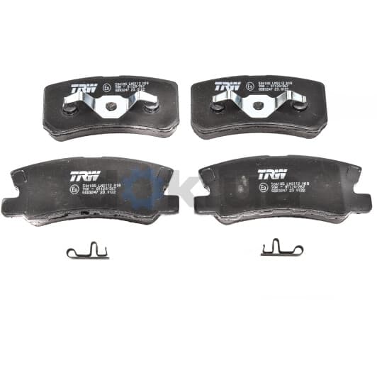 GDB3247 TRW Гальмівні колодки