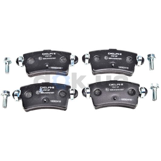 LP1747 Delphi Тормозные колодки