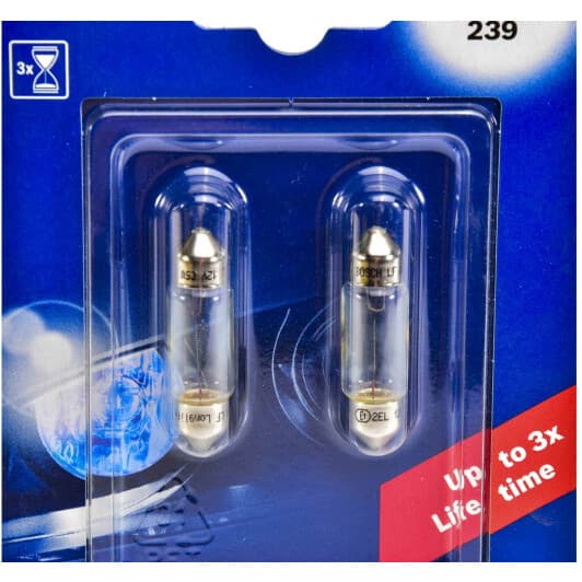 Автолампа Bosch Longlife Daytime C5W SV8,5-8 5 W прозрачная 1987301060