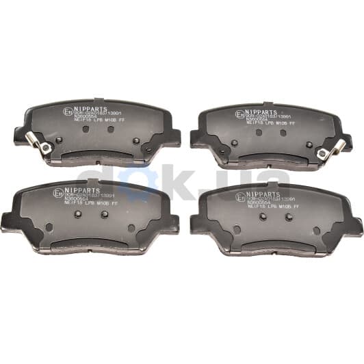N3600554 Nipparts Гальмівні колодки
