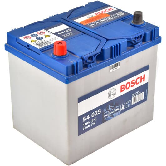 Акумулятор Bosch 6 CT-60-L S4 Silver 0092S40250