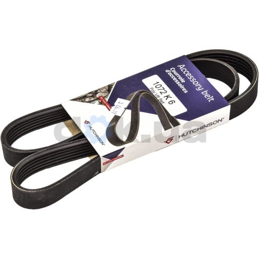 1072 K 6 Hutchinson Поліклиновий ремінь