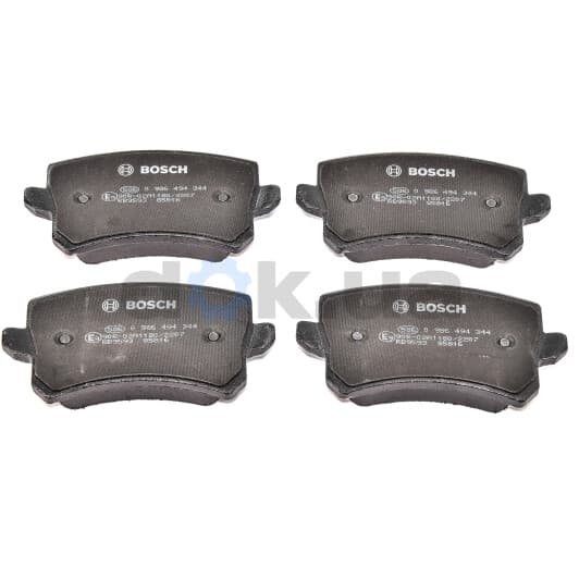 0 986 494 344 Bosch Тормозные колодки