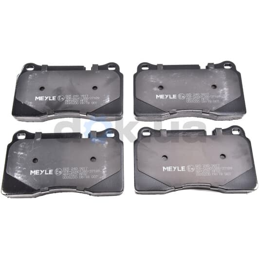 025 240 9817 Meyle Тормозные колодки