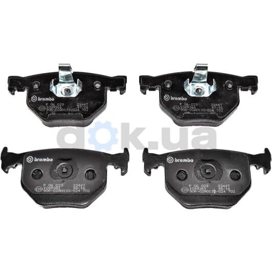 P 06 029 Brembo Тормозные колодки для BMW 7 Series