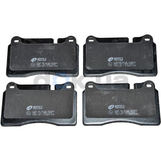 1200.00 Remsa Гальмівні колодки