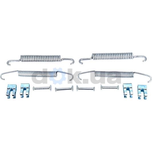 LY1037 Delphi Монтажный комплект барабанных тормозных колодок