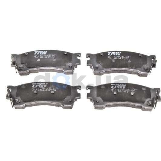 GDB1139 TRW Тормозные колодки