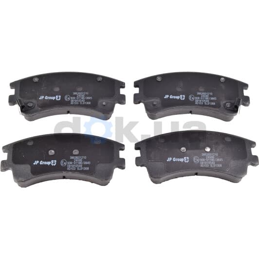3863601210 JP Group Тормозные колодки для Mazda 6
