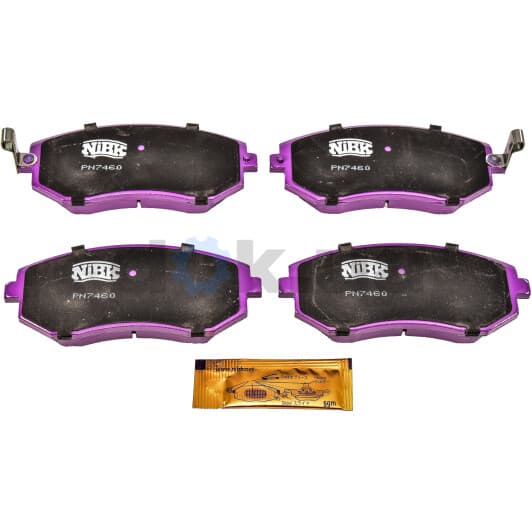 PN7460 NiBK Тормозные колодки