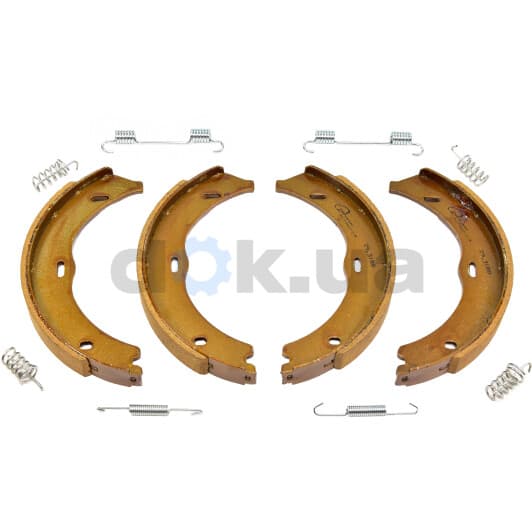 02.35.243 Trucktec Automotive Колодки ручника