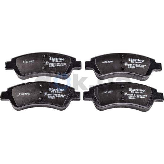 BD S842P Starline Тормозные колодки