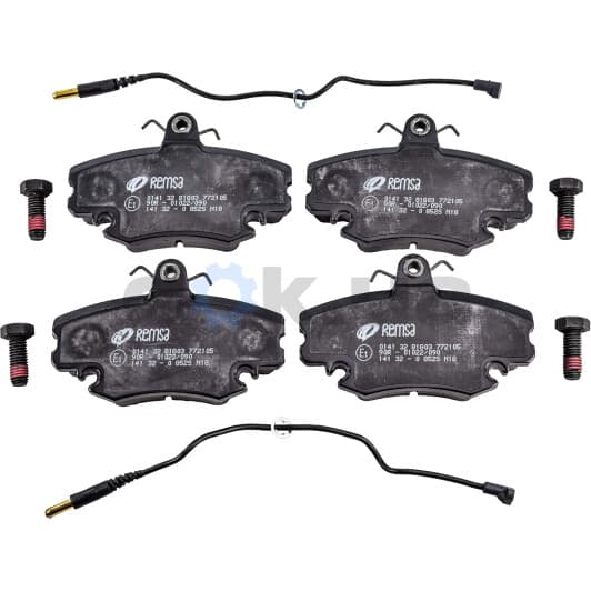 0141.32 Remsa Гальмівні колодки