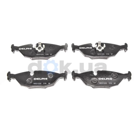 LP576 Delphi Тормозные колодки