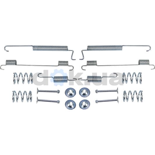 D3889A Autofren Seinsa Монтажный комплект барабанных тормозных колодок