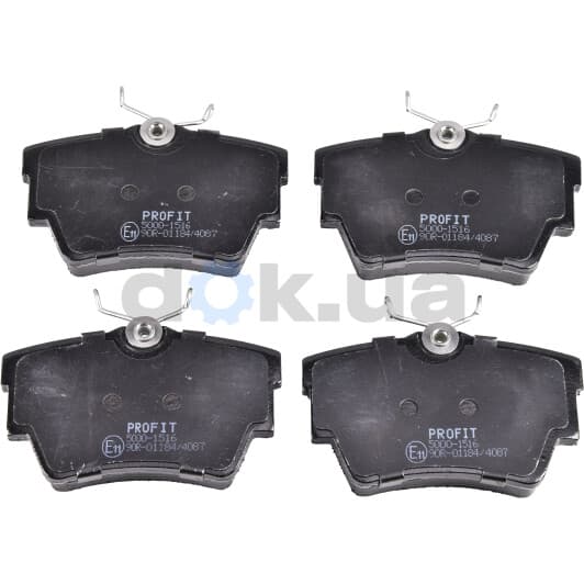 5000-1516 Profit Тормозные колодки