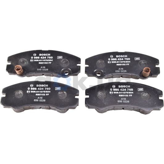 0 986 424 760 Bosch Тормозные колодки для Opel Frontera
