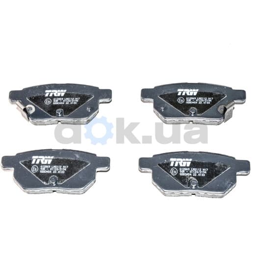 GDB3454 TRW Тормозные колодки