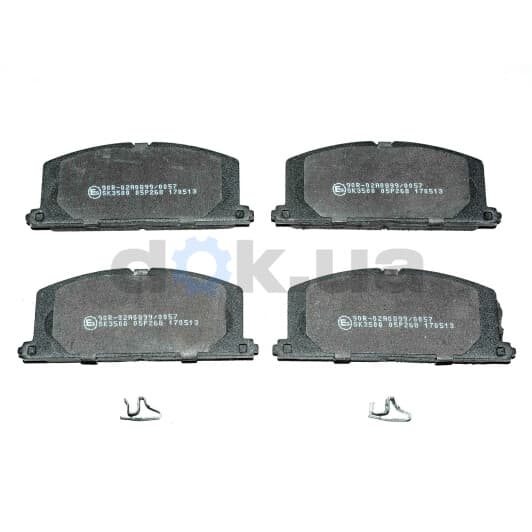 05P268 LPR Тормозные колодки