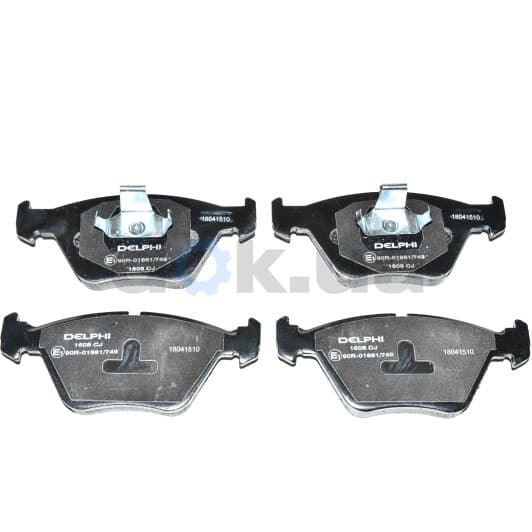 LP1608 Delphi Тормозные колодки для BMW 5 Series