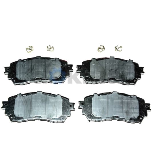 257251551 Zimmermann Тормозные колодки для Mazda 6