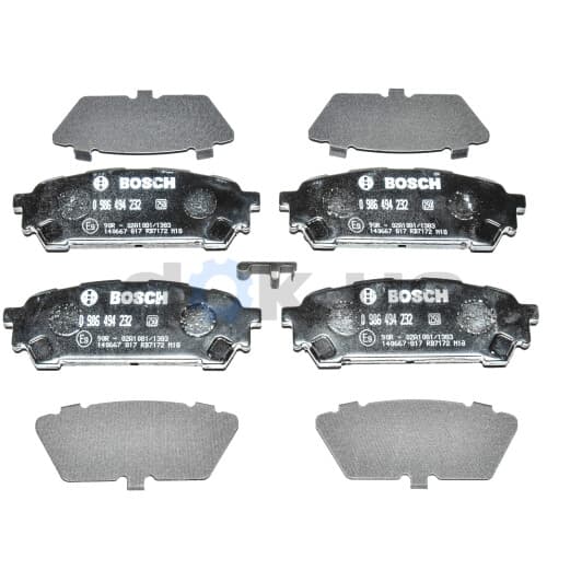 0 986 494 232 Bosch Гальмівні колодки