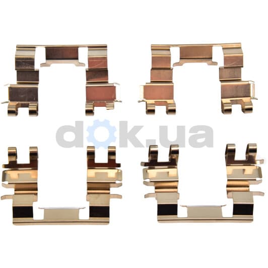 1087Q A.B.S. Компоненти дискових гальмівних колодок