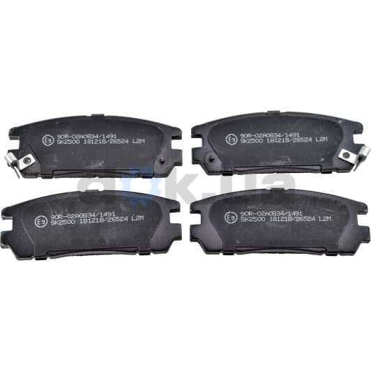 05P524 LPR Гальмівні колодки