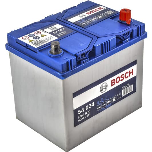 Аккумулятор Bosch 6 CT-60-R S4 Silver 0092S40240