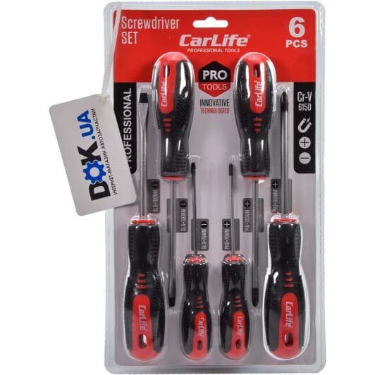 Набор отверток Carlife WR6906 6 шт.