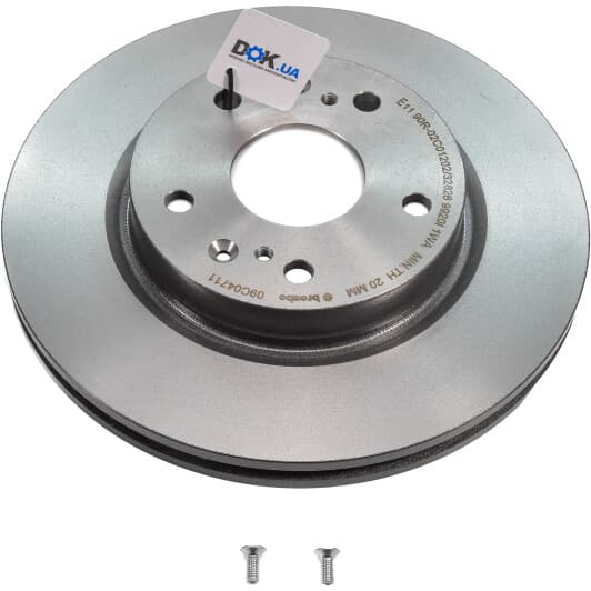 09C04711 Brembo Тормозной диск