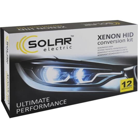 Автолампа Solar H1 P14,5s 35 W прозрачная 4150