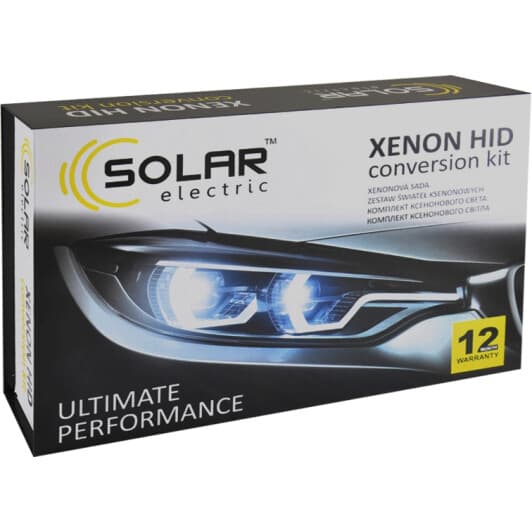 Автолампа Solar H1 P14,5s 35 W прозрачная 4160