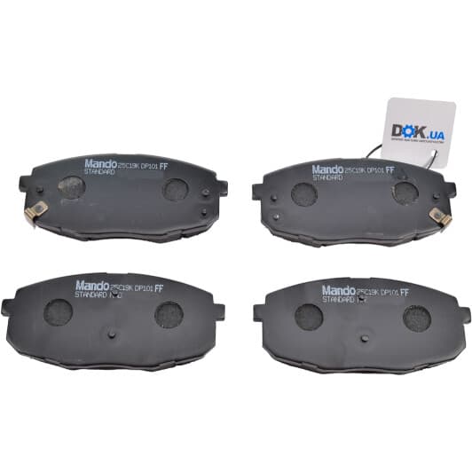 MPK36 Mando Тормозные колодки