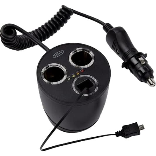 Розгалужувач прикурювача з USB Ring 2 в 1 + USB RMS13