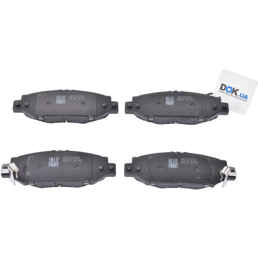 ADT34263 Blue Print Гальмівні колодки