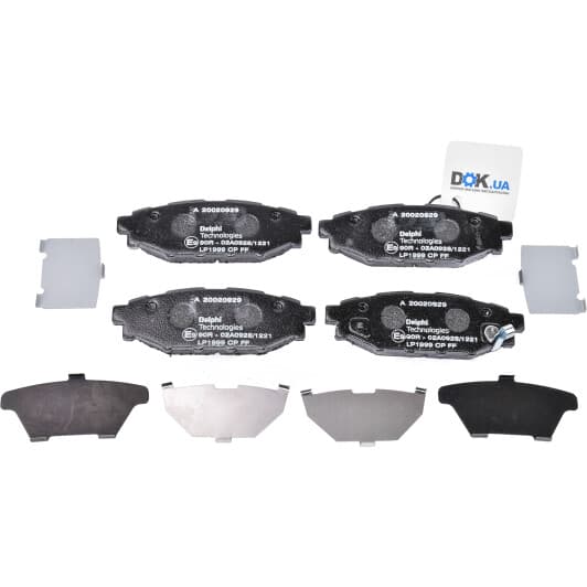 LP1999 Delphi Гальмівні колодки