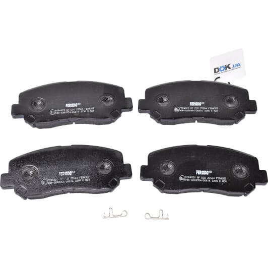 FDB4357 Ferodo Тормозные колодки