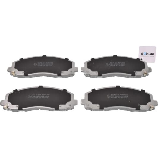 50-09-918 Ashika Тормозные колодки