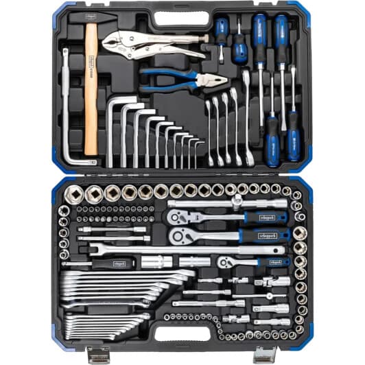 Набор инструментов Scheppach SCH-41421-5 1/2", 3/8", 1/4" 142 шт.