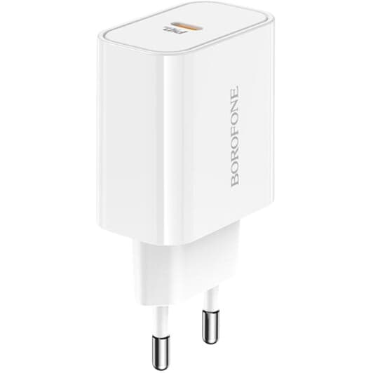 Мережевий зарядний пристрій Borofone BA57A Easy BA57AW 20 Вт