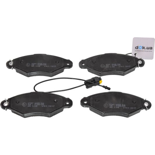 37997 A.B.S. Гальмівні колодки для Renault Kangoo