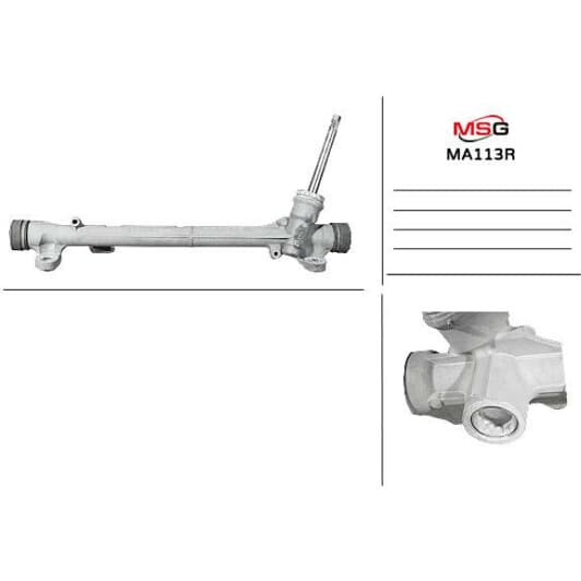 ma113r MSG (відновлення) Рулевая рейка для Mazda CX-5