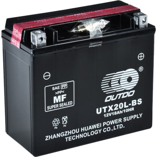 Аккумулятор Outdo 6 CT-18-R Super MF Sealed UTX20L-BS