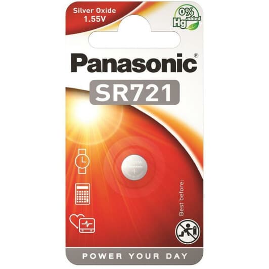 Батарейка Panasonic SR-721EL/1B LR58 1,55 V 1 шт