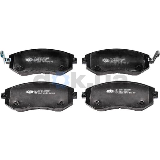 181717 Icer Тормозные колодки