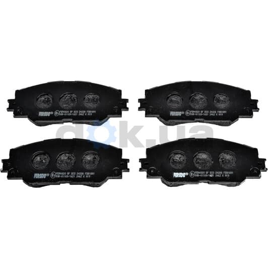 FDB1891 Ferodo Тормозные колодки