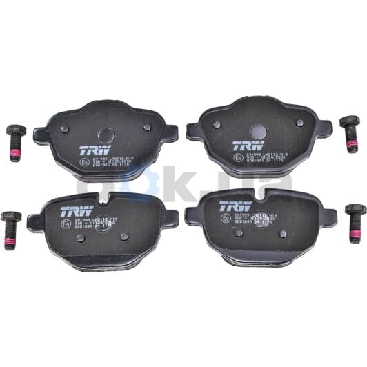 GDB1840 TRW Тормозные колодки